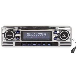 AUTORADIO RETRO MP3 USB SD 16GB MAX ENTREE AUX 4X75W BLUETOOTH