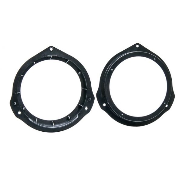 Lot De 2 Entretoises Pour Haut-parleurs Voiture 6,5" - En PVC Robustes, Compatibles Universels