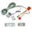 FAISCEAU AUTORADIO CHRYSLER PT CRUISER 09/2004- DODGE JEEP RAM 2004- AVEC AMPLI ISO 4HP VOIR LISTE