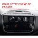 FACADE AUTORADIO VOLKSWAGEN UP 2017- NOIR LAQUE