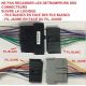 FAISCEAU AUTORADIO FORD TOUNEO CONNECT 2003-08/2006 4HP ISO