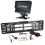 KIT CAMERA DE RECUL VIDEO COULEUR MONITEUR 7 POUCE 12V SUR PLAQUE IMMATRICULATION