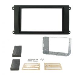 KIT 2 DIN PORSCHE CAYENNE 2007-2010 (9PA/92) NOIR