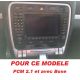 CDE AU VOLANT POUR PORSCHE CAYENNE 2002-2007 AVEC AMPLI FIBRE OPTIQUE