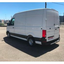 ATTELAGE VOLKSWAGEN CRAFTER 4X4 03/2017- ROUES SIMPLES AVEC MARCHE PIED - ROTULE EQUERRE
