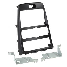 KIT 2 DIN HYUNDAI GENESIS COUPE 2010-2012 AVEC WARNING CLIM AUTO SANS NAV NOIR