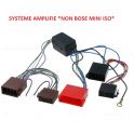 FAISCEAU AUTORADIO ISO 4X40W AUDI A3 SPORTBACK 05/2003-2005 SYSTEME AMPLIFIE NON BOSE MINI ISO