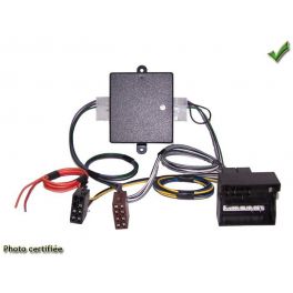 FAISCEAU AUTORADIO ISO FAKRA 4X40W AUDI A3 SPORTBACK 2005-2012 SYSTEME AMPLIFIE NON BOSE