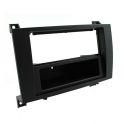 FACADE AUTORADIO MERCEDES SLK 2008-2011 (R171) DOUBLE ISO AVEC VIDE POCHE AMOVIBLE