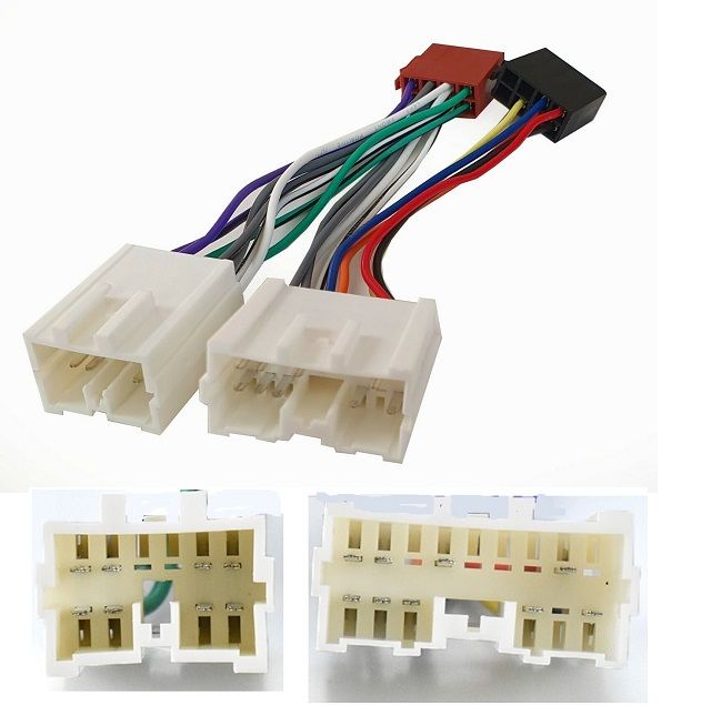 Faisceau ISO Pour Autoradio Volvo - Compatible S40/V40, S70/V70, Séries 8/9 (1993-1996)