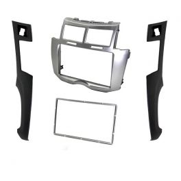 KIT 2 DIN TOYOTA YARIS 2006-2009 ARGENT