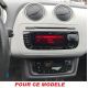 KIT 2 DIN SEAT IBIZA 2008- NOIR PAILLETTE