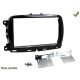 KIT 2 DIN FIAT 500 2016- NOIR LAQUE AVEC AUTORADIO U CONNECT7