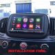 KIT 2 DIN FIAT 500 2016- NOIR LAQUE AVEC AUTORADIO POUR UCONNECT 5 ET BASIC