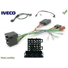 CDE AU VOLANT POUR IVECO DAILY 2019-   AVEC AUTORADIO DAB ISO