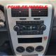 FACADE AUTORADIO DOUBLE DIN JEEP PATRIOT 2007-2013