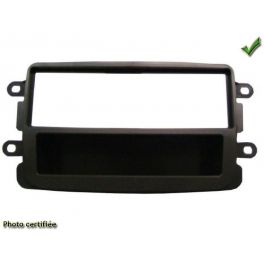 FACADE AUTORADIO DACIA DUSTER 2011- NOIR MAT