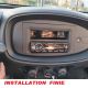 KIT 2 DIN TOYOTA AYGO X 2022- SANS AUTORADIO NOIR MAT POUR 1 DIN AVEC VIDE POCHE