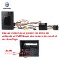 CDE AU VOLANT POUR VOLKSWAGEN POLO 2015-2017 AVEC DISCOVERY