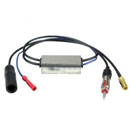 ADAPTATEUR D ANTENNE DUPLEXEUR DAB FM DIN FEMELLE EN SMB FEMELLE/DIN MALE