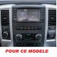 FACADE AUTORADIO DOUBLE DIN DODGE RAM 2009-