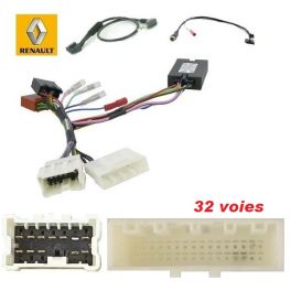CDE AU VOLANT POUR RENAULT MASTER 2020- POUR AUTORADIO R-LINK