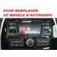 KIT 2 DIN RENAULT CAPTUR 2013-2019 NOIR LAQUE avec radio 281153292R