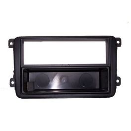 FACADE AUTORADIO VOLKSWAGEN SCIROCCO 2015- - NOIR