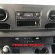 CDE AU VOLANT POUR MERCEDES SPRINTER 2018- POUR AUTORADIO 1 DIN D ORIGINE