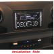 KIT 2 DIN MERCEDES SPRINTER 2018- SANS AUTORADIO OU AVEC AUTORADIO 1 DIN