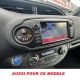 KIT 2 DIN TOYOTA YARIS 2011-2017 NOIR