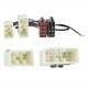 FAISCEAU AUTORADIO MITSUBISHI 1995-2001 2 CONNECTEURS 4HP ISO