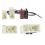 FAISCEAU AUTORADIO MITSUBISHI 1995-2001 2 CONNECTEURS 4HP ISO