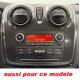 KIT 2 DIN DACIA LOGAN MCV (SD) 07/2013- GRIS FONCE