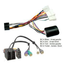 FAISCEAU AUTORADIO + ANTENNE TOYOTA LAND CRUISER J120 2003-2012 AVEC AMPLI JBL