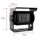 CAMERA DE RECUL INFRA ROUGE 12V ANGLE 130 DEGRES NTSC * PREVOIR RALLONGE*