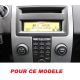 FACADE AUTORADIO VOLVO V50 2004-2012