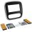 KIT 2 DIN FIAT TALENTO 2016- NOIR CONTOUR ARGENT AVEC CLIMATION MANUELLE