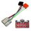 FAISCEAU AUTORADIO LAND ROVER DEFENDER II 2007- -ISO 4HP VOIR LISTE