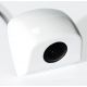 CAMERA DE RECUL BLANCHE 12V ANGLE 170 DEGRES NTSC COULEUR AVEC LIGNE DE GUIDAGE