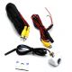 CAMERA DE RECUL BLANCHE 12V ANGLE 170 DEGRES NTSC COULEUR AVEC LIGNE DE GUIDAGE