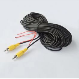 CORDON RALLONGE RCA VIDEO M/M 15M AVEC FIL MARCHE ARRIERE POUR CM004