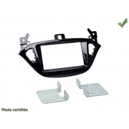 KIT 2 DIN OPEL CORSA 2014- NOIR MAT SANS NAV