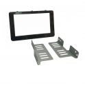 KIT 2 DIN TOYOTA HILUX 2016-2020 NOIR LAQUE AVEC PATTES DE FIXATION