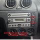 FACADE AUTORADIO DOUBLE DIN FORD FIESTA 2002-2005