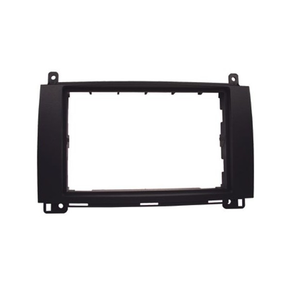 Façade Autoradio Pour Mercedes Classe A W169 Et B W245 (2004-2011) - ABS Noir - Kit D'adaptation Facile à Monter