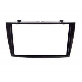 FACADE AUTORADIO DOUBLE DIN PEUGEOT 308CC 2007-2013 NOIR BRILLANT