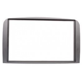 FACADE AUTORADIO DOUBLE DIN ALFAROMEO GT 01/2004-04/2010 (Type 937) GT GRIS FONCE