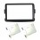 Kit 2 DIN DACIA LODGY 2012- NOIR LAQUE