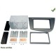 Kit 2 DIN SEAT LEON 2005- GRIS METAL